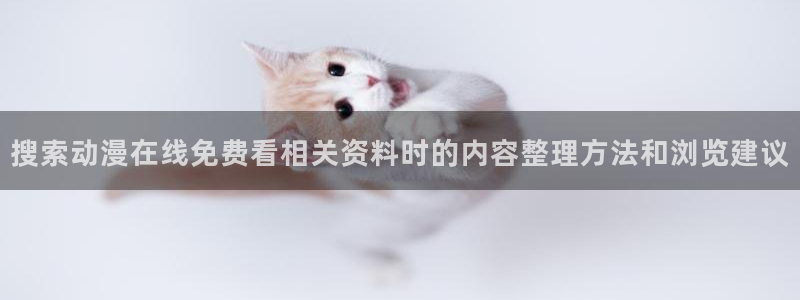 2026omofun动漫在线观看:搜索动漫在线免费看相关资料时的内容整理方法和浏览建议配图